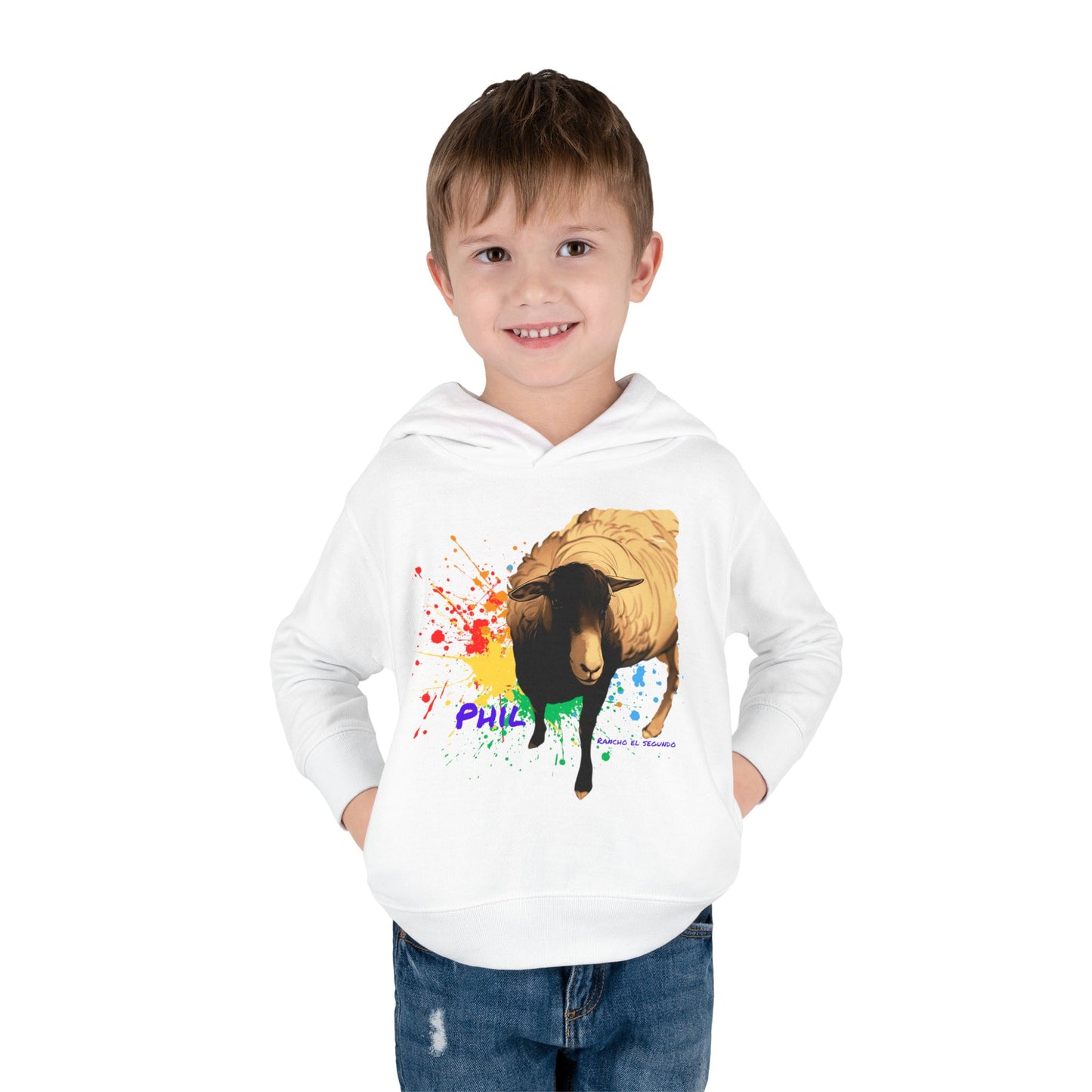 Cali Sun - Phil - Toddler Pullover Fleece Hoodie