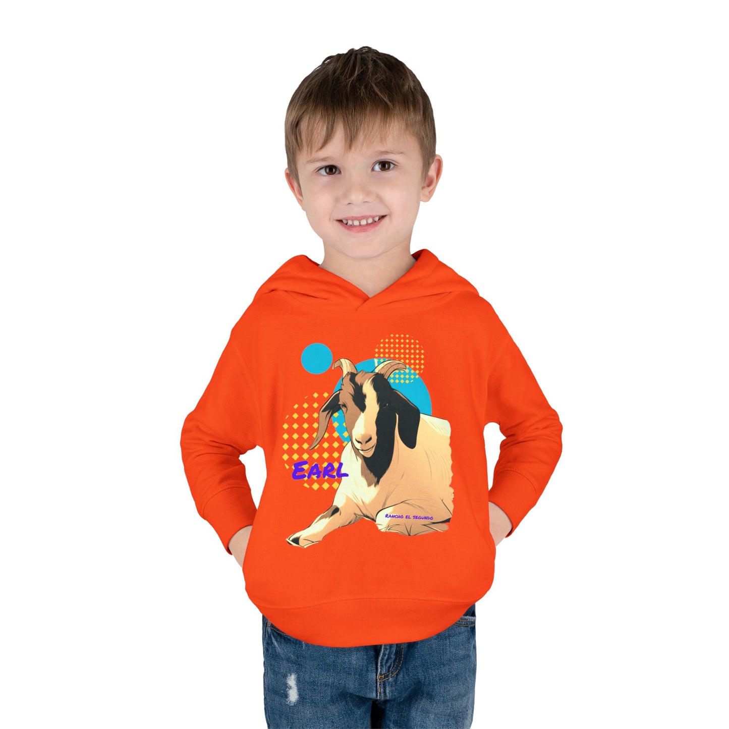 Cali Sun - Earl - Toddler Pullover Fleece Hoodie