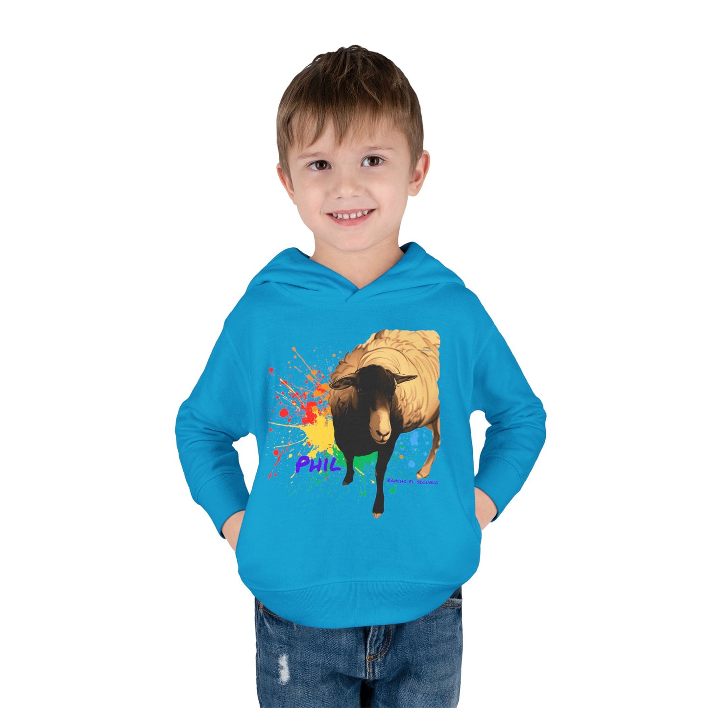 Cali Sun - Phil - Toddler Pullover Fleece Hoodie