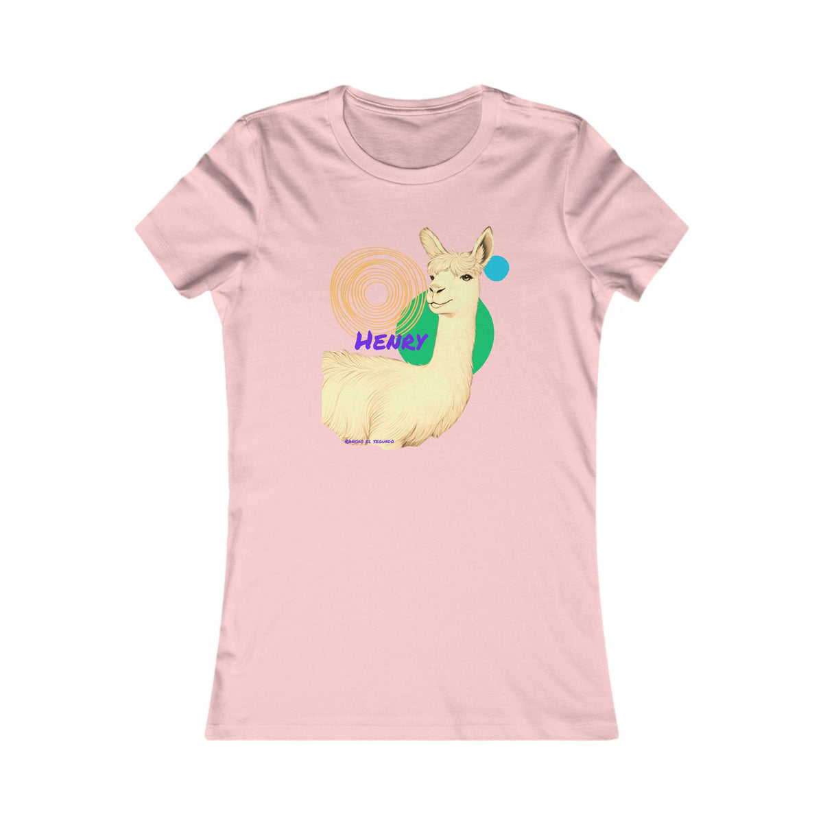 WOMENS SLIM CUT T-SHIRT - HENRY - CALI SUN