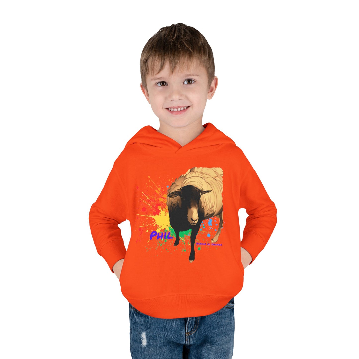 Cali Sun - Phil - Toddler Pullover Fleece Hoodie