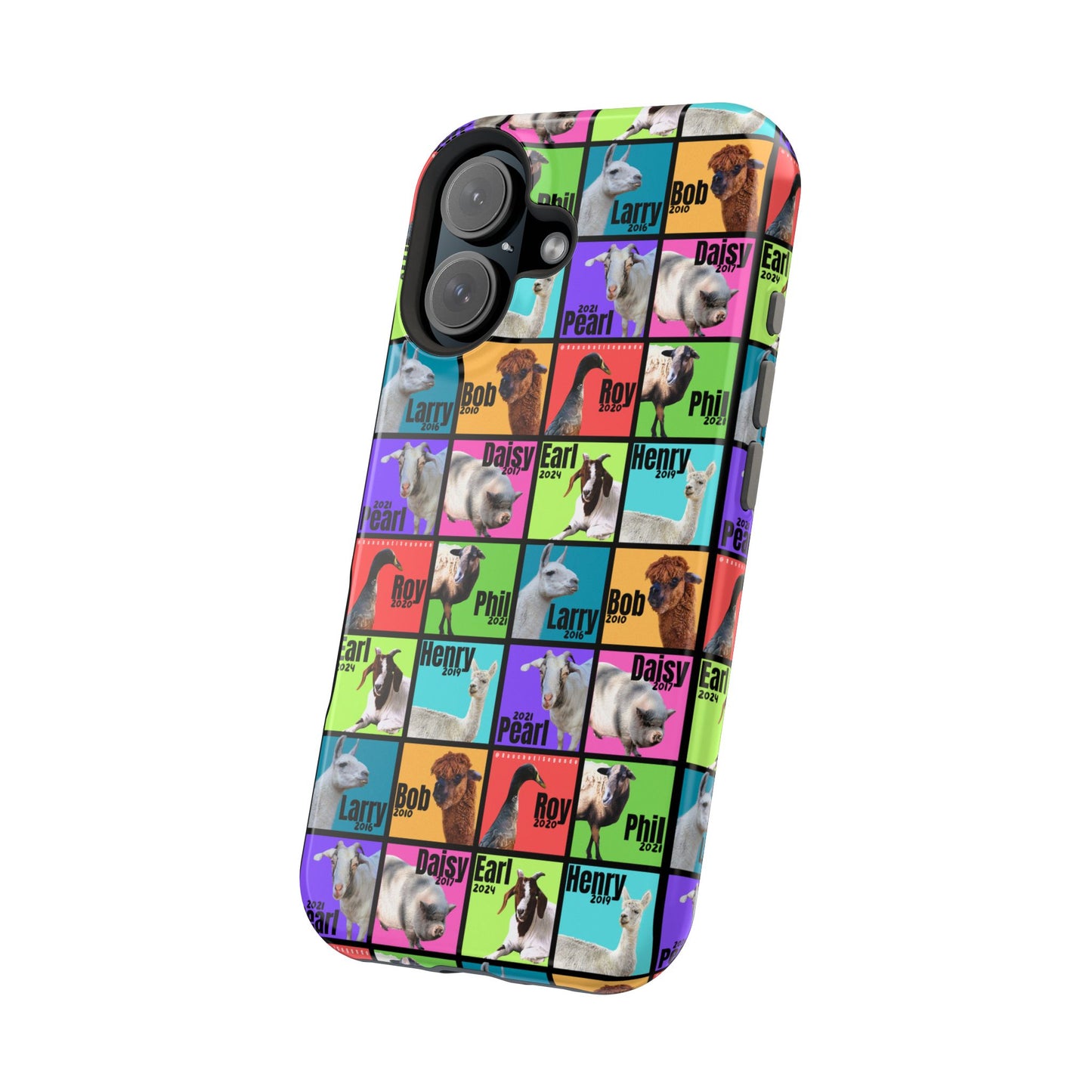 iPHONE CASE - THE WHOLE GANG - BOLD COLORS