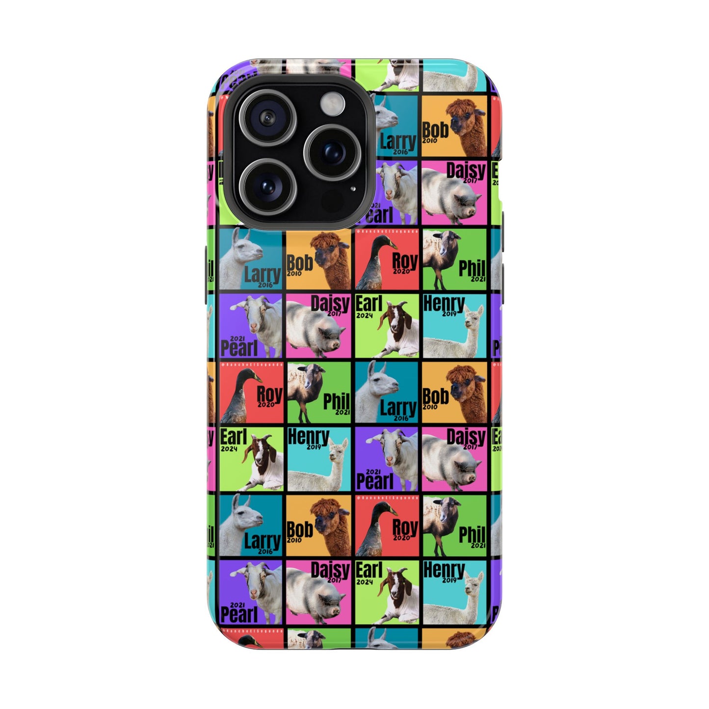 iPHONE CASE - THE WHOLE GANG - BOLD COLORS
