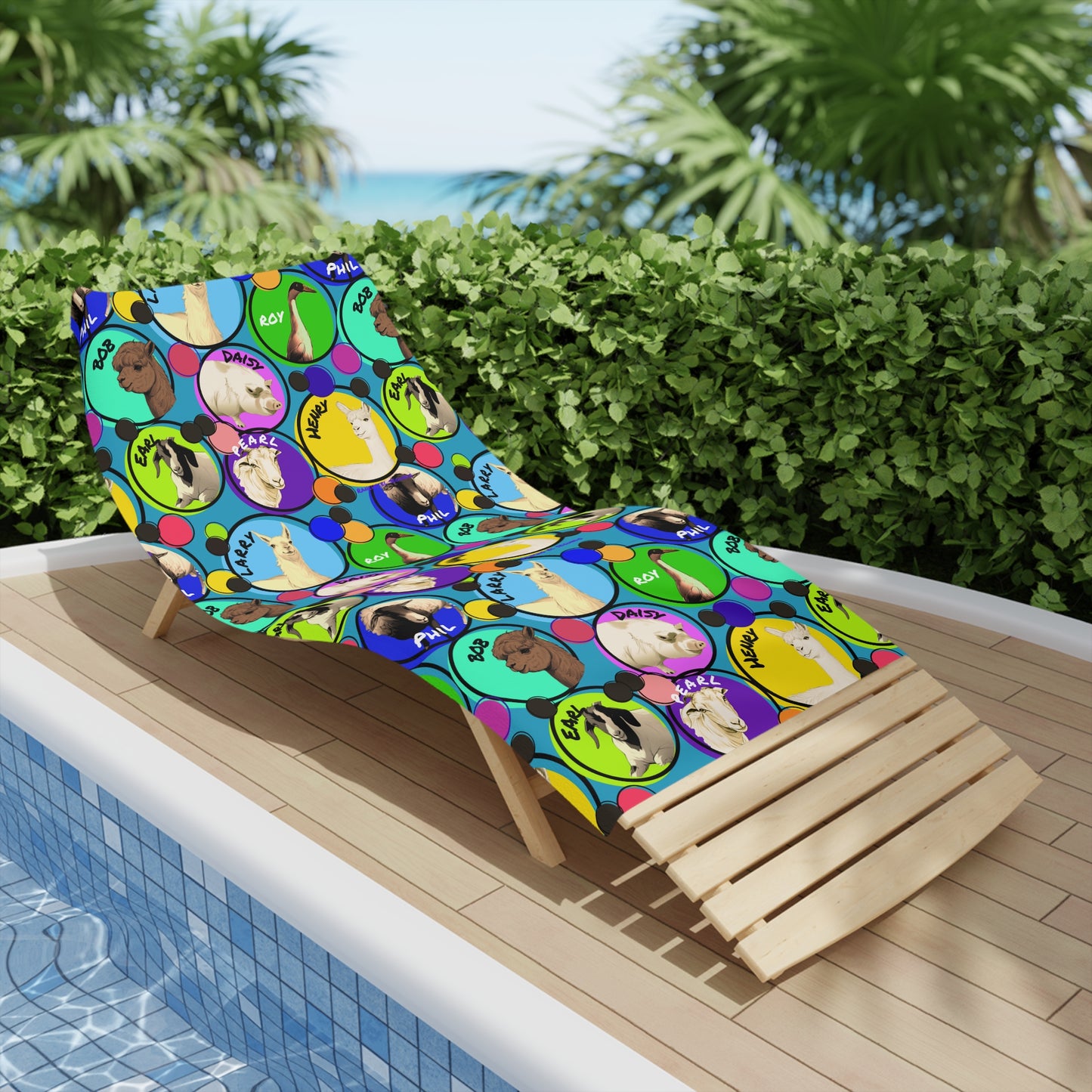 Cali Sun The Whole Gang Beach Towel
