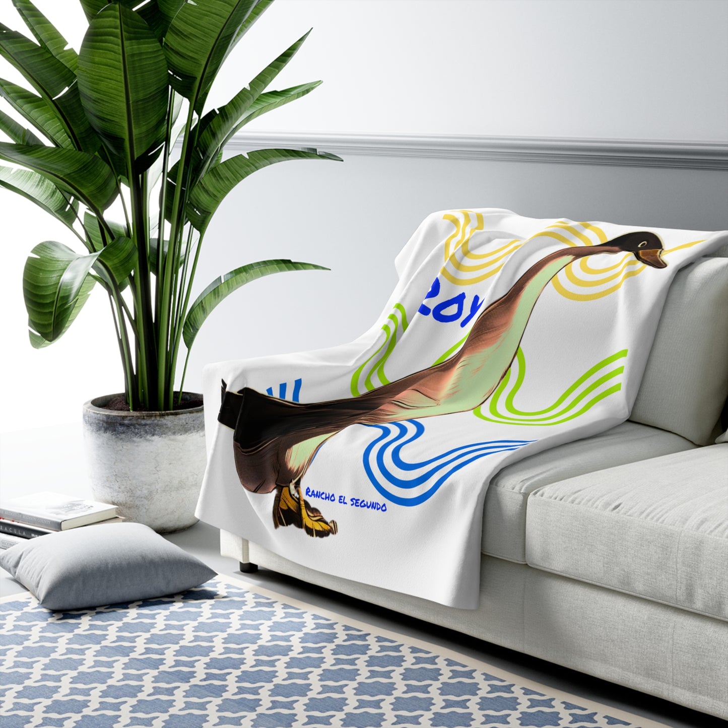 Cali Sun - Roy - Sherpa Fleece Blanket
