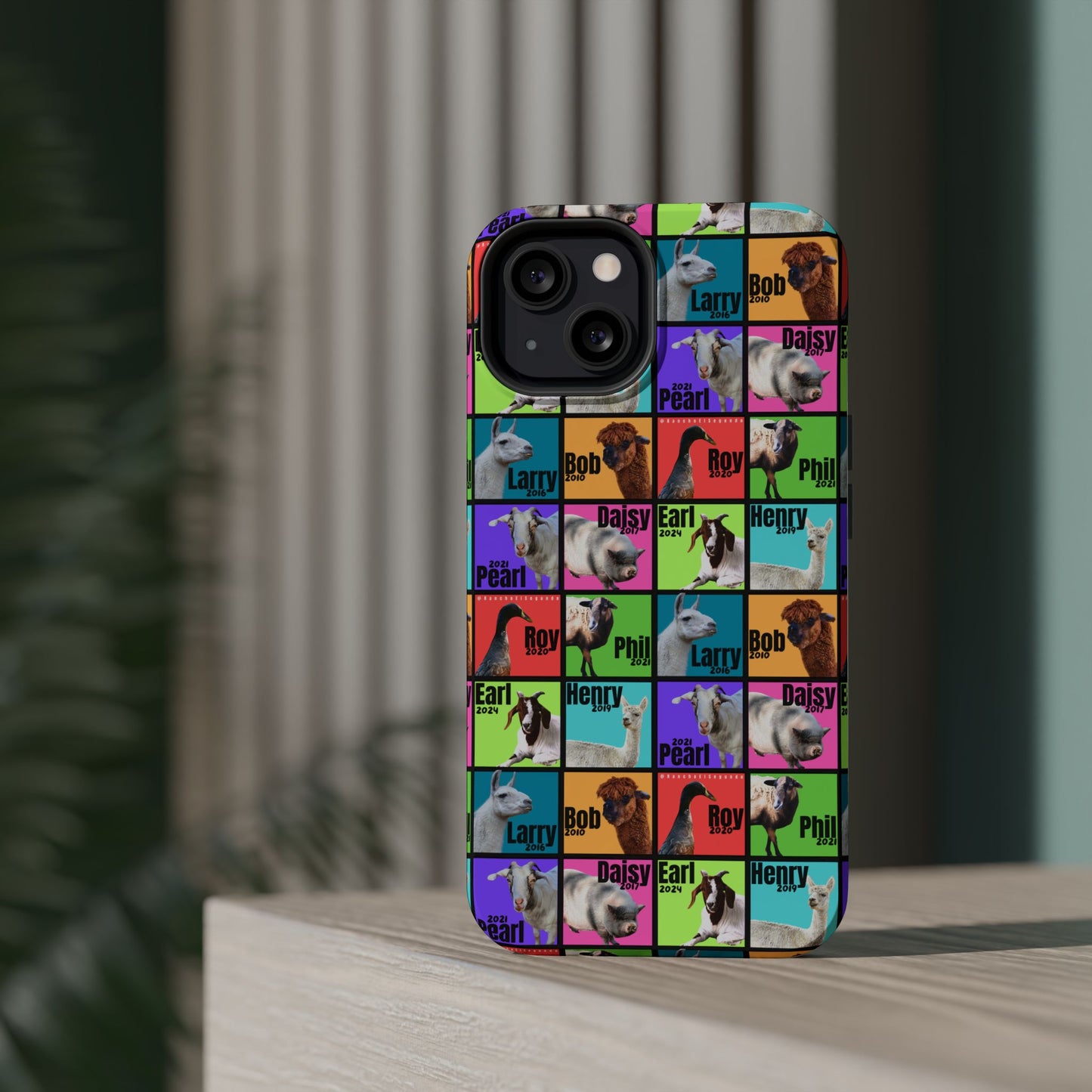 iPHONE CASE - THE WHOLE GANG - BOLD COLORS