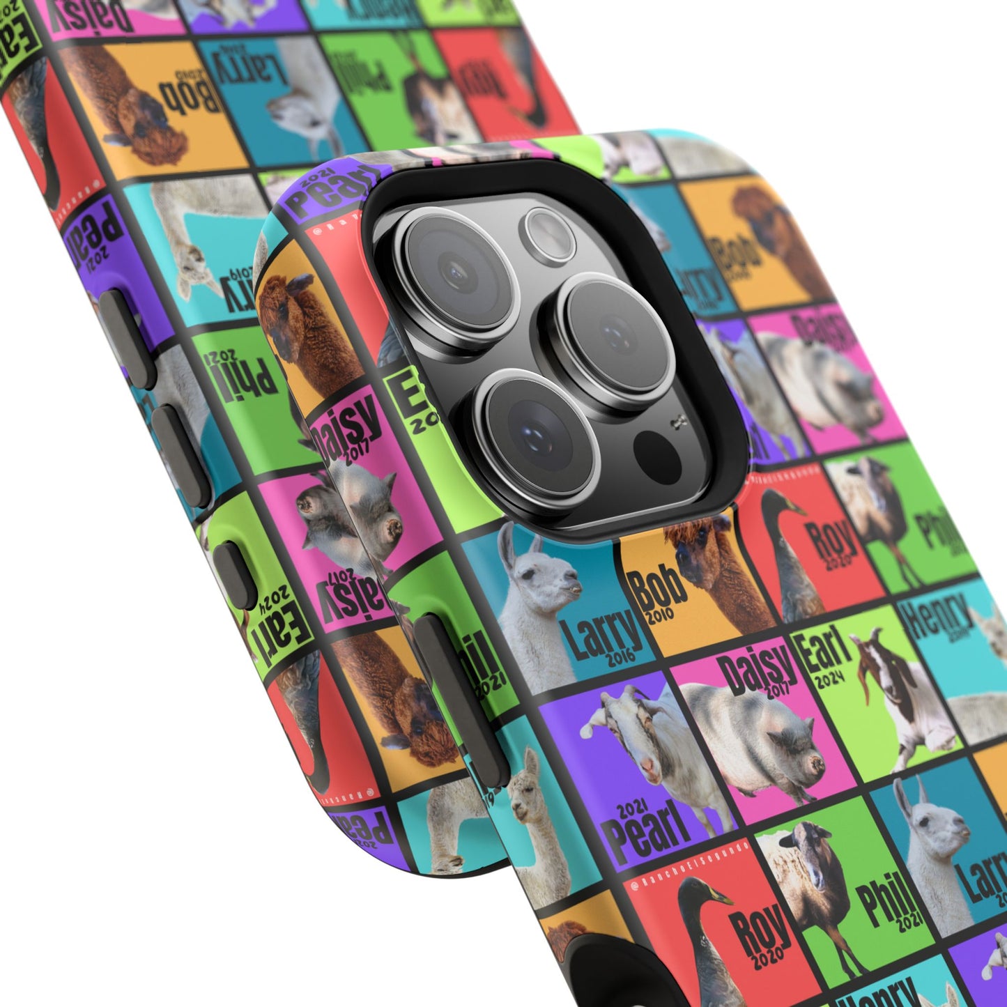 iPHONE CASE - THE WHOLE GANG - BOLD COLORS