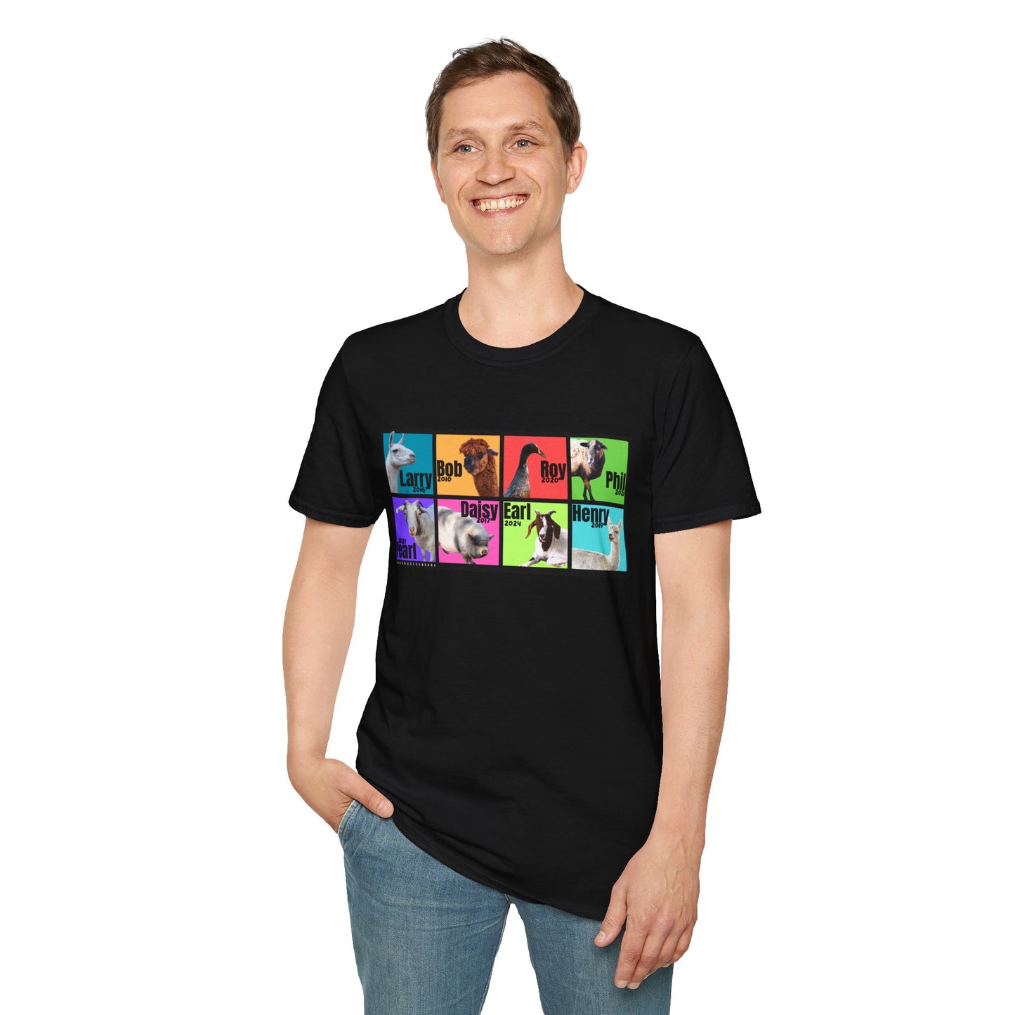 THE WHOLE GANG - ADULT SOFTSTYLE TEE - BOLD