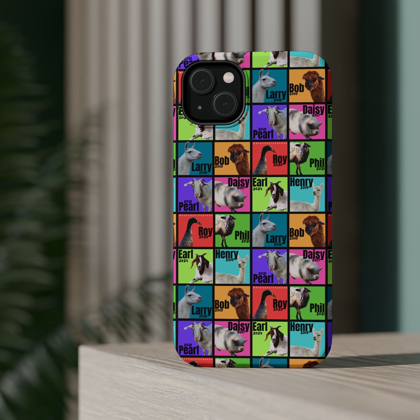 iPHONE CASE - THE WHOLE GANG - BOLD COLORS