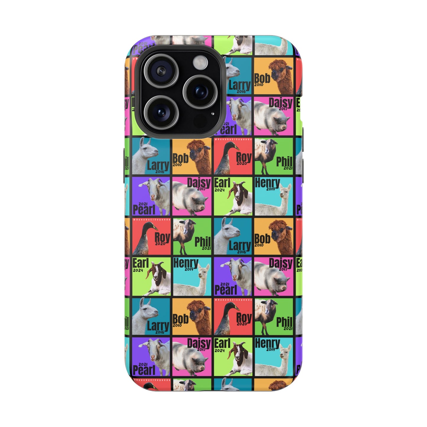 iPHONE CASE - THE WHOLE GANG - BOLD COLORS