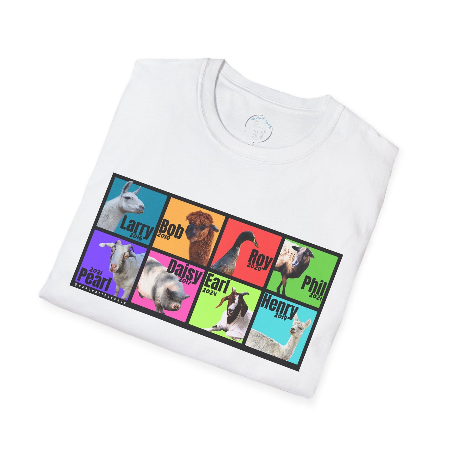 THE WHOLE GANG - ADULT SOFTSTYLE TEE - BOLD