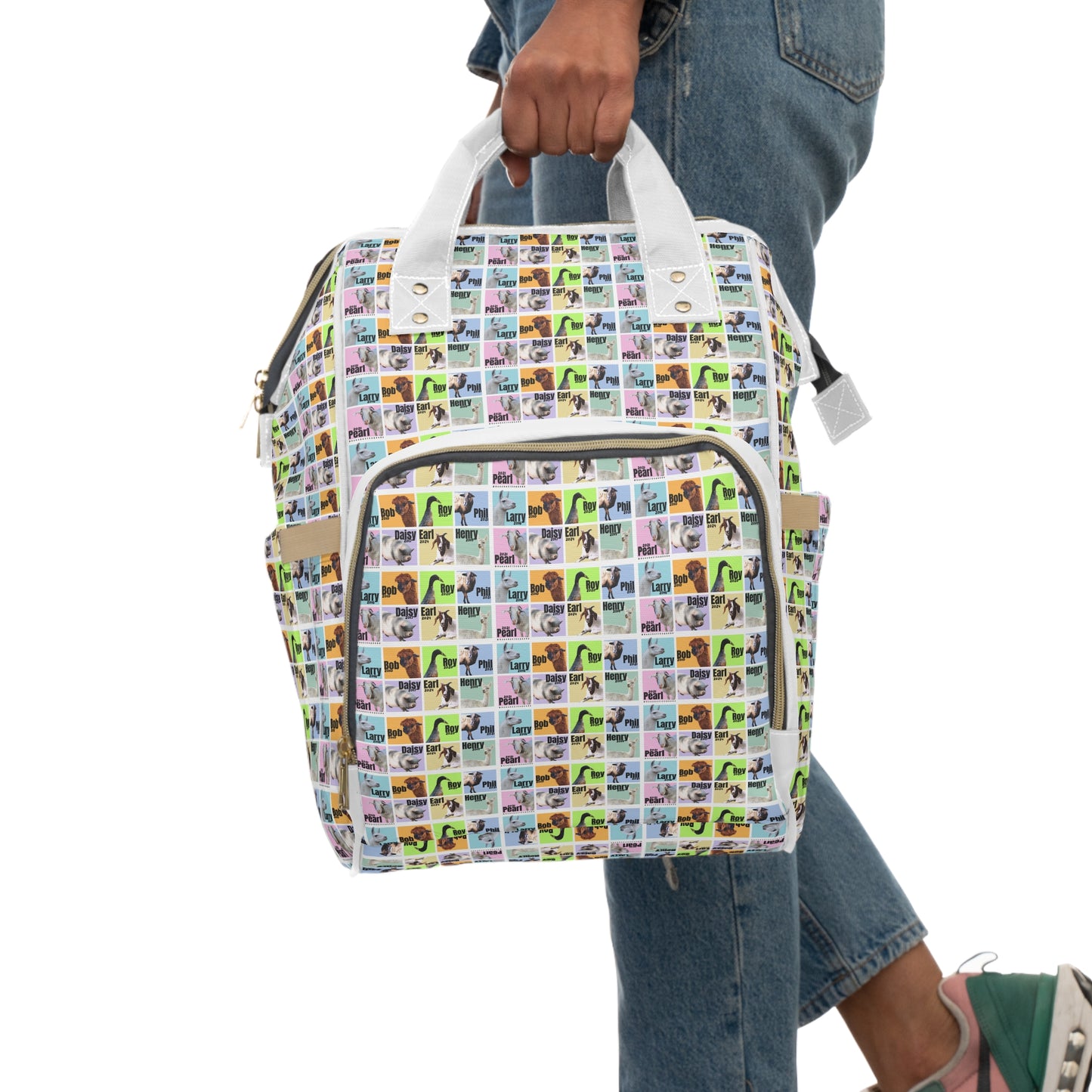 THE WHOLE GANG - DIAPER BACK PACK - PASTEL