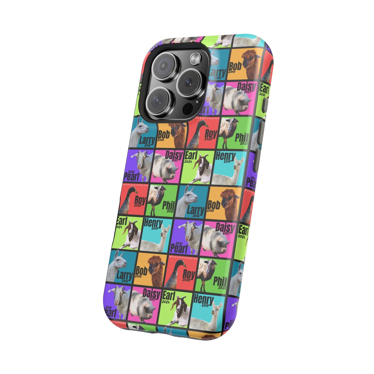 iPHONE CASE - THE WHOLE GANG - BOLD COLORS