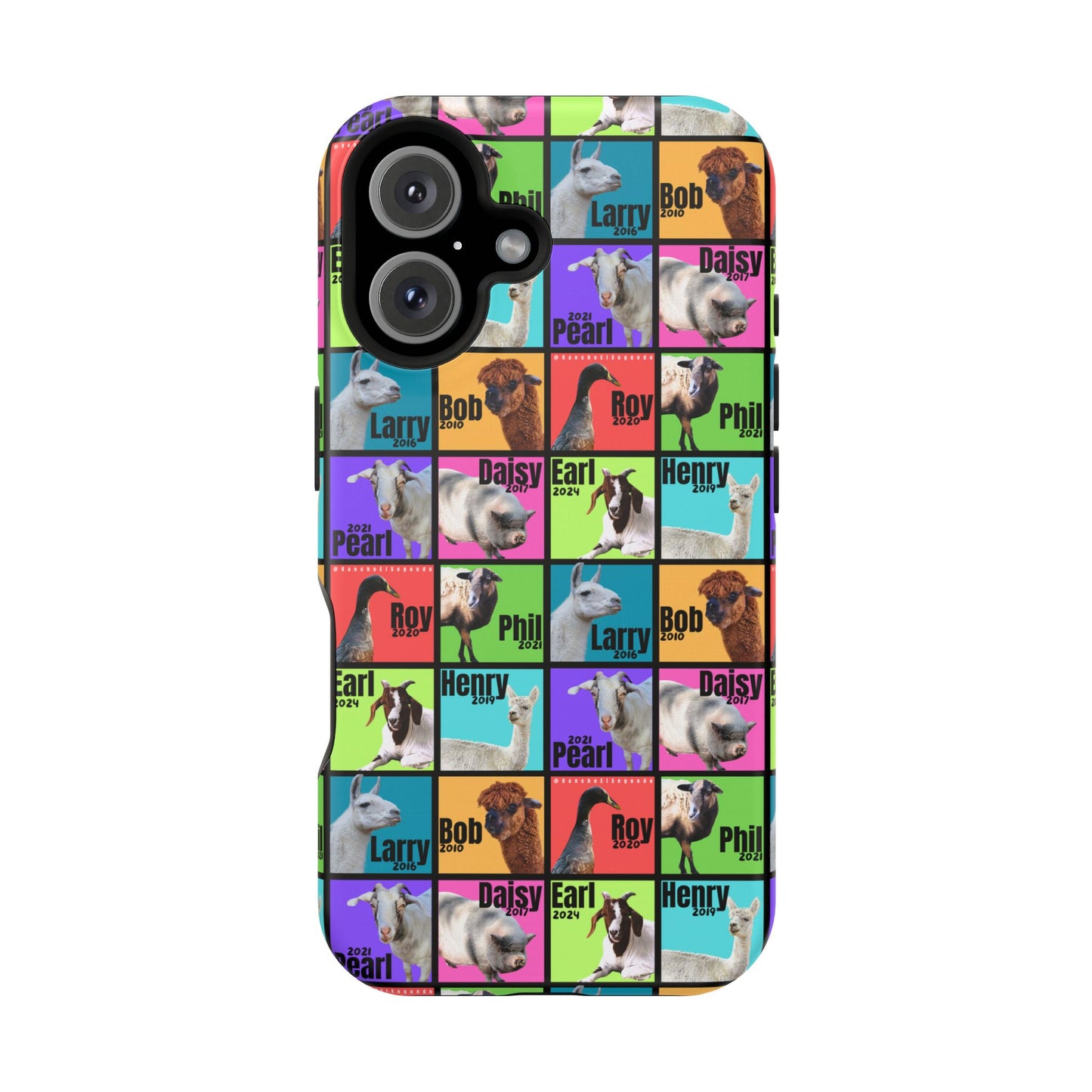 iPHONE CASE - THE WHOLE GANG - BOLD COLORS