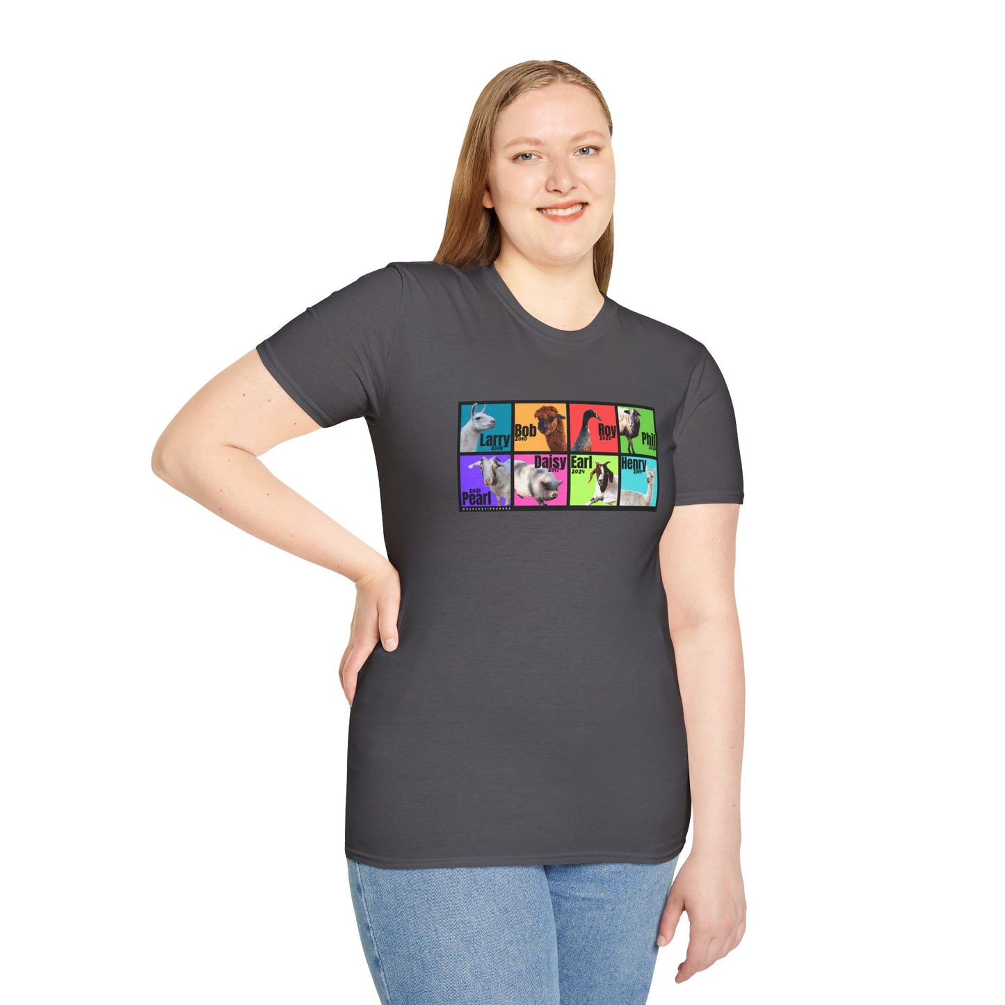 THE WHOLE GANG - ADULT SOFTSTYLE TEE - BOLD