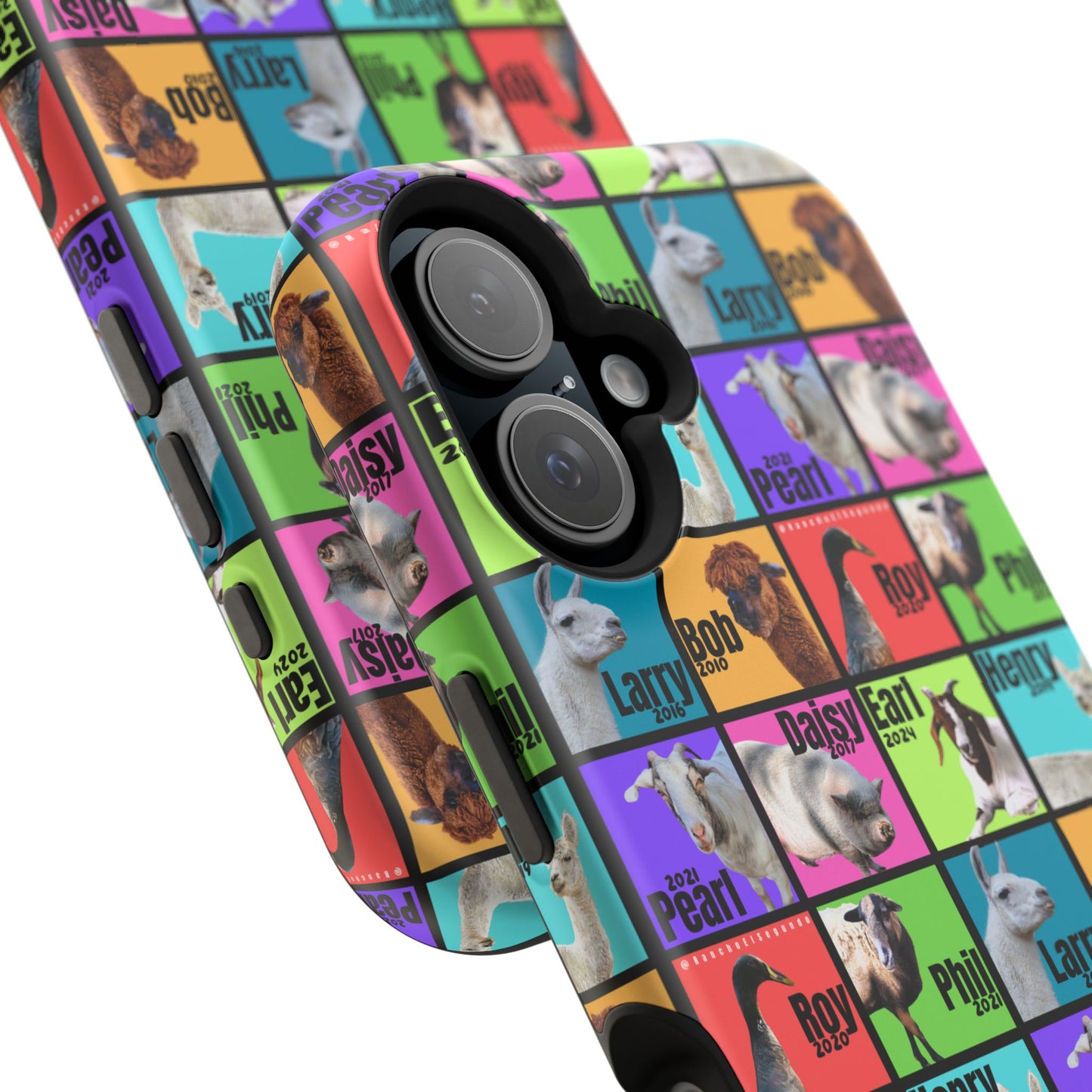 iPHONE CASE - THE WHOLE GANG - BOLD COLORS