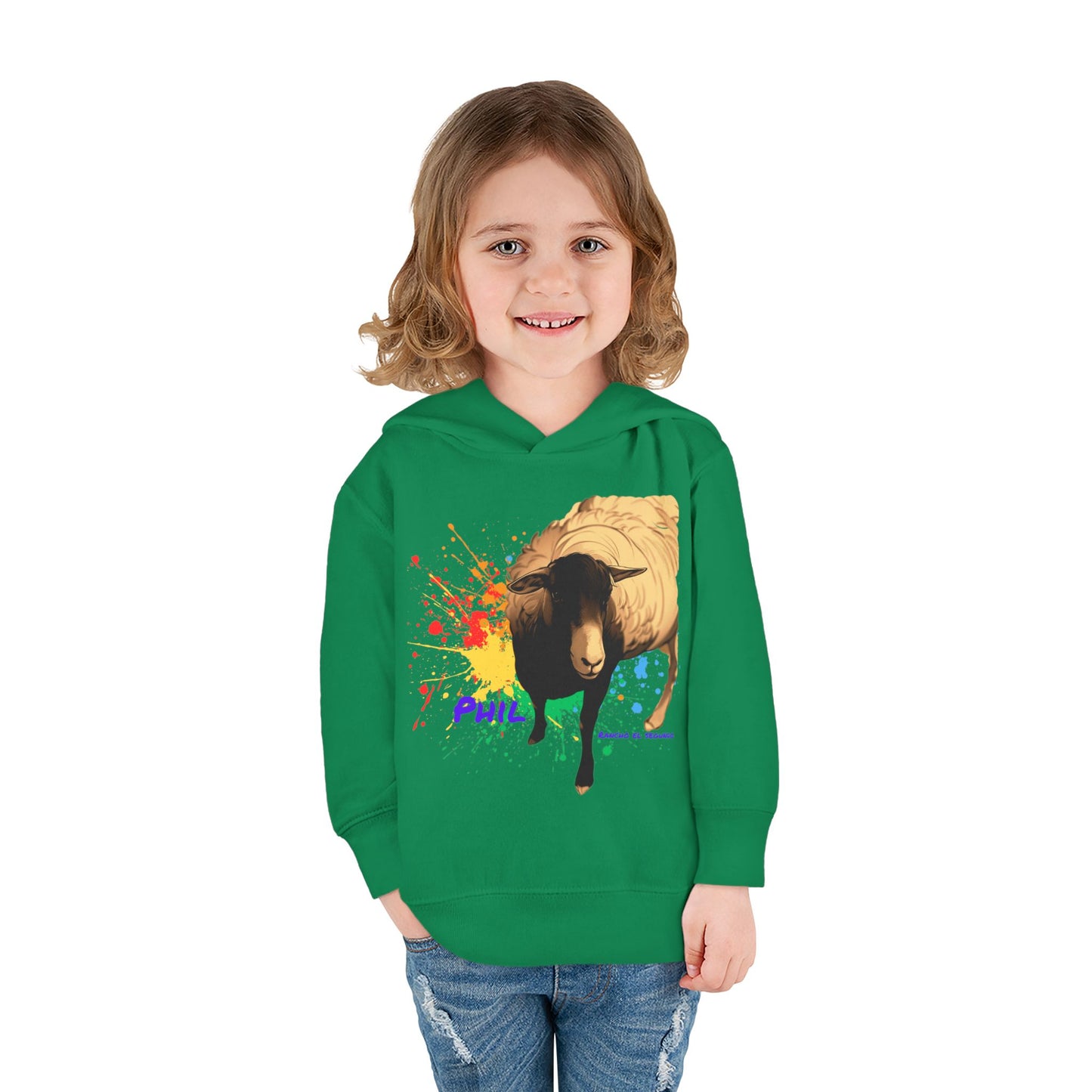 Cali Sun - Phil - Toddler Pullover Fleece Hoodie