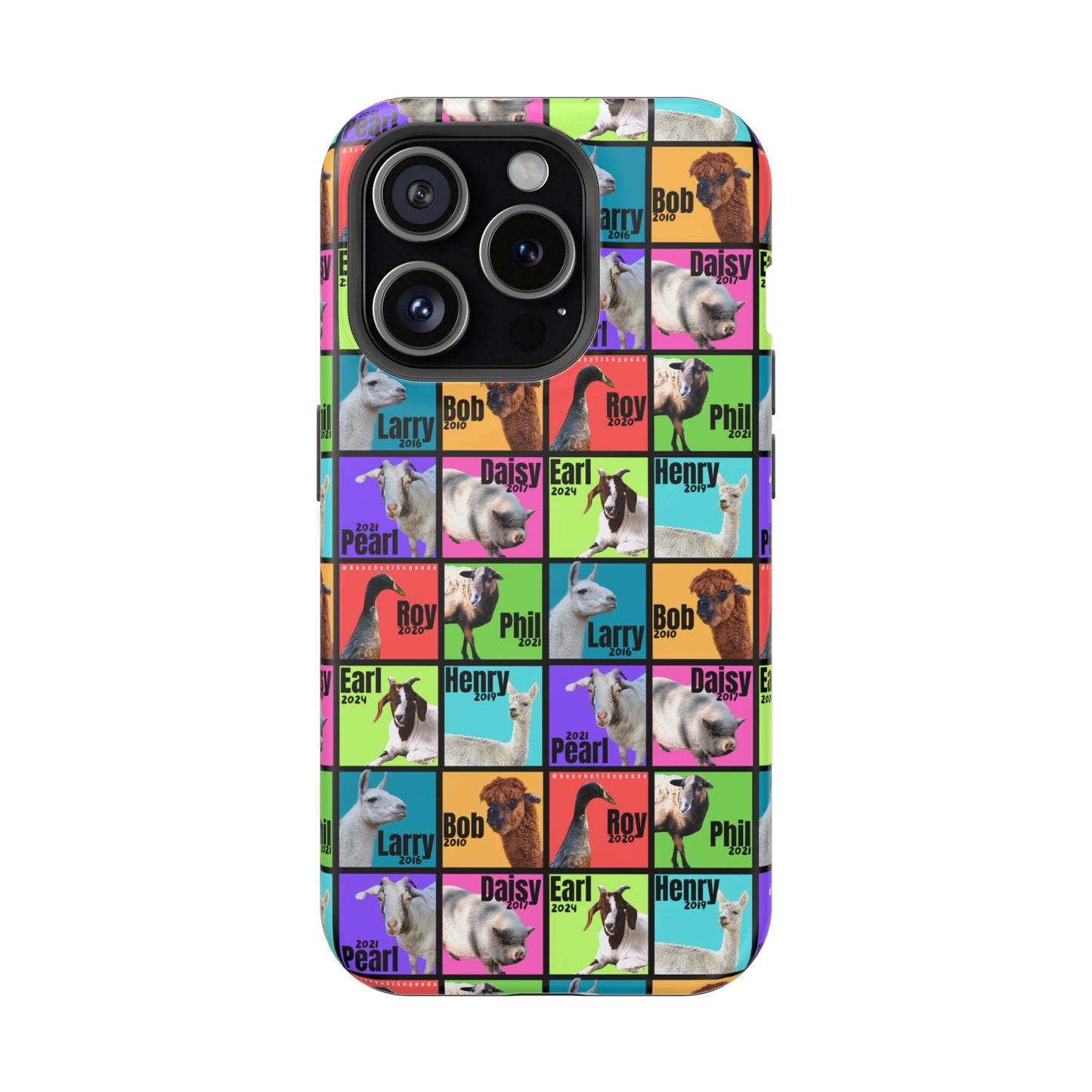 iPHONE CASE - THE WHOLE GANG - BOLD COLORS