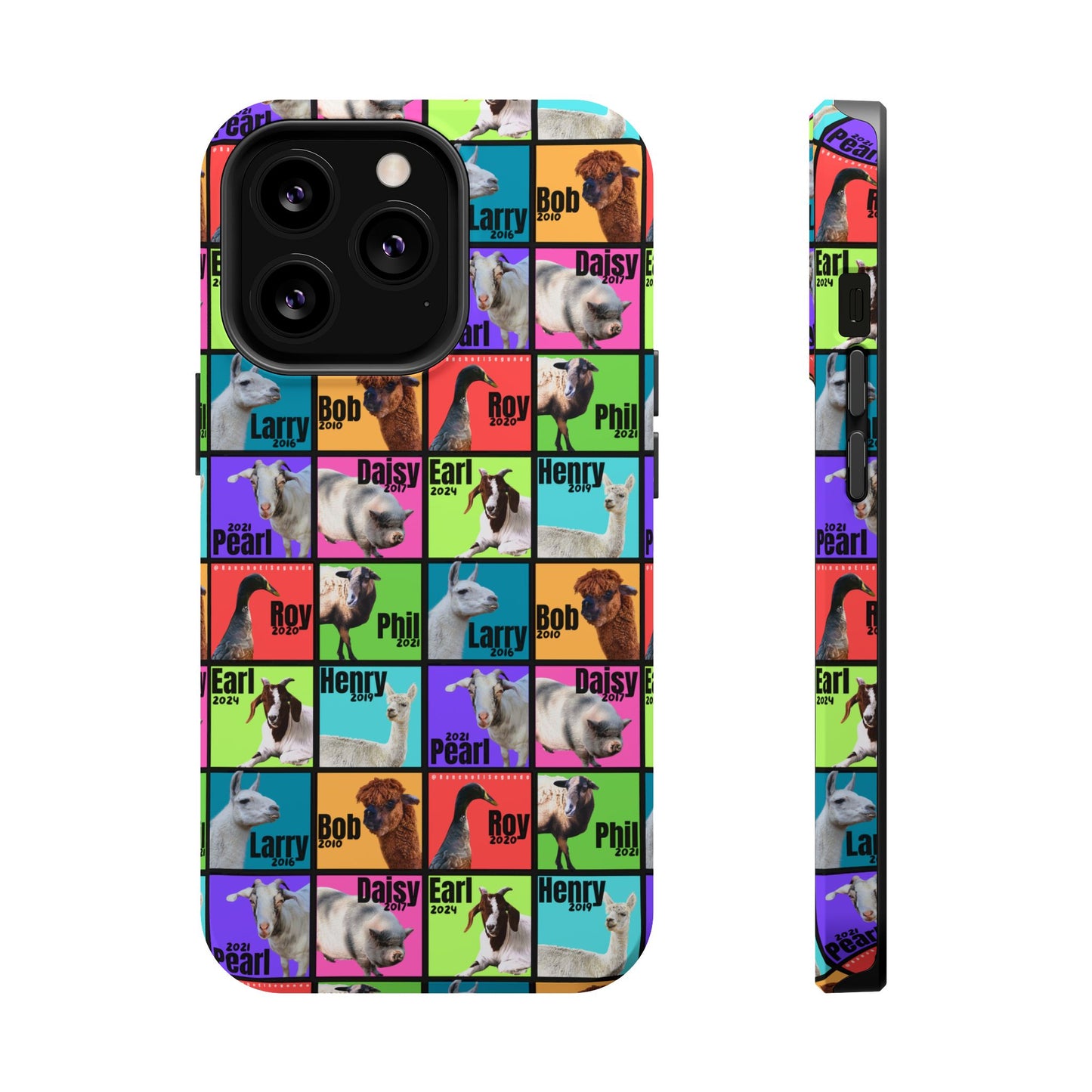 iPHONE CASE - THE WHOLE GANG - BOLD COLORS