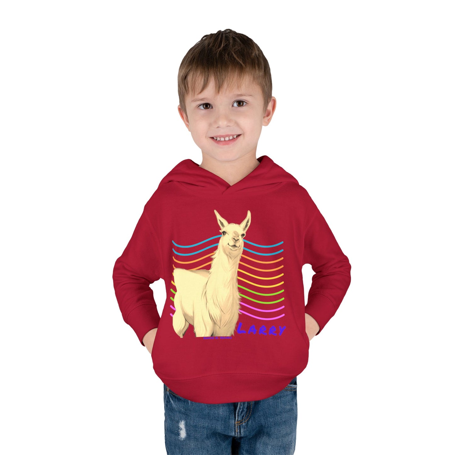 Cali Sun - Larry - Toddler Pullover Fleece Hoodie