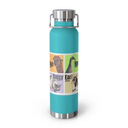 VACUUM INSULATED BOTTLE 22oz - THE WHOLE GANG - PASTEL