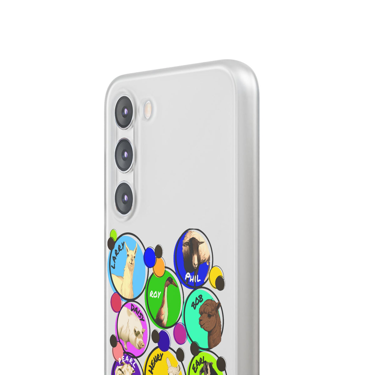 IPHONE & GALAXY FLEXI CASE - THE WHOLE GANG - CALI SUN
