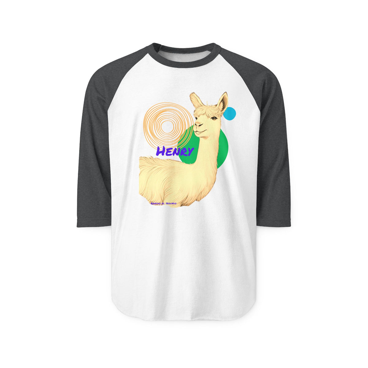 BASEBALL T-SHIRT (UNISEX) - HENRY - CALI SUN