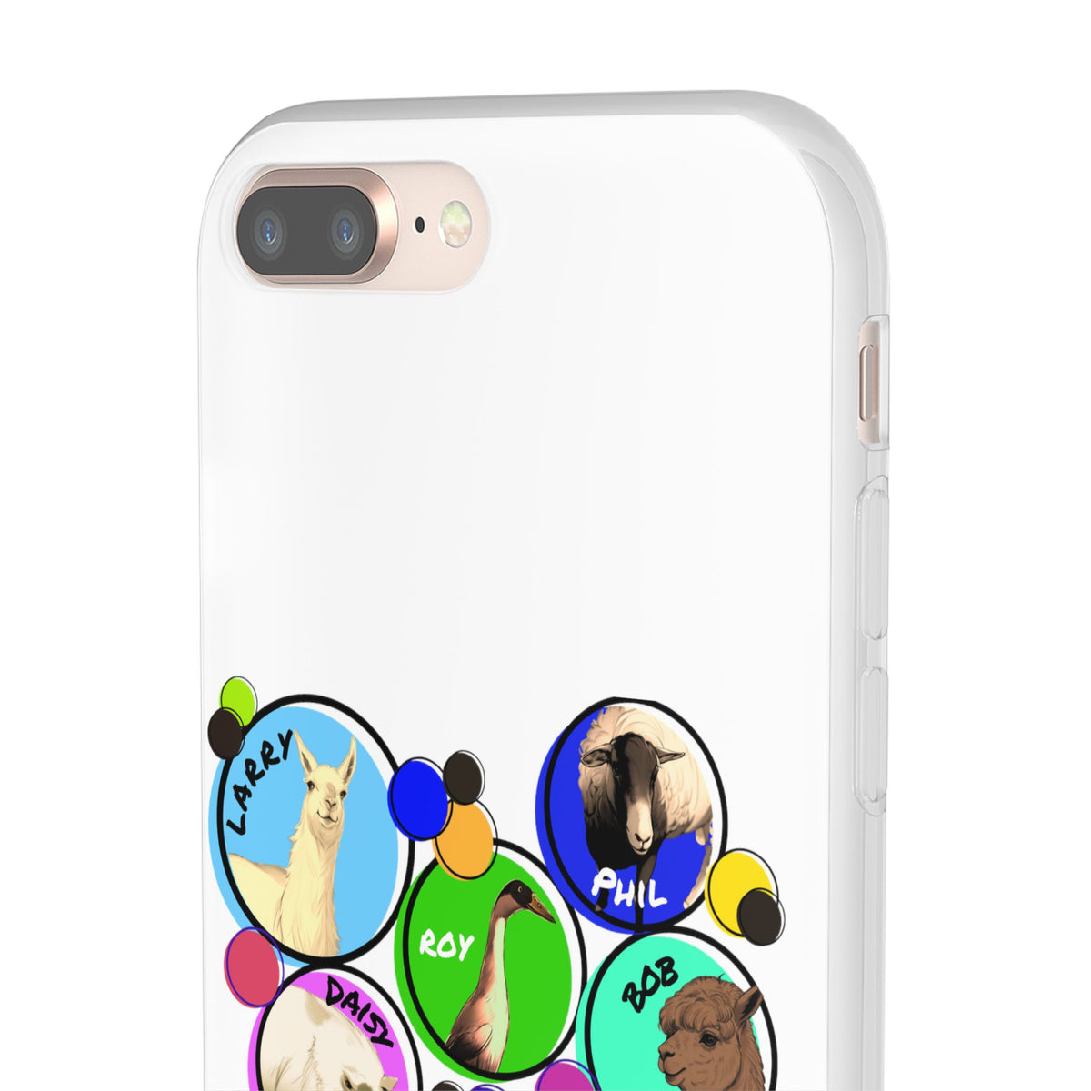IPHONE & GALAXY FLEXI CASE - THE WHOLE GANG - CALI SUN