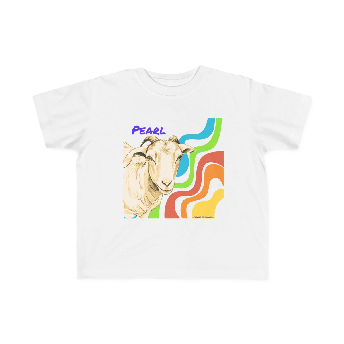 TODDLER T-SHIRT - PEARL - CALI SUN