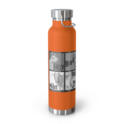 VACUUM INSULATED BOTTLE 22oz - THE WHOLE GANG - B&W