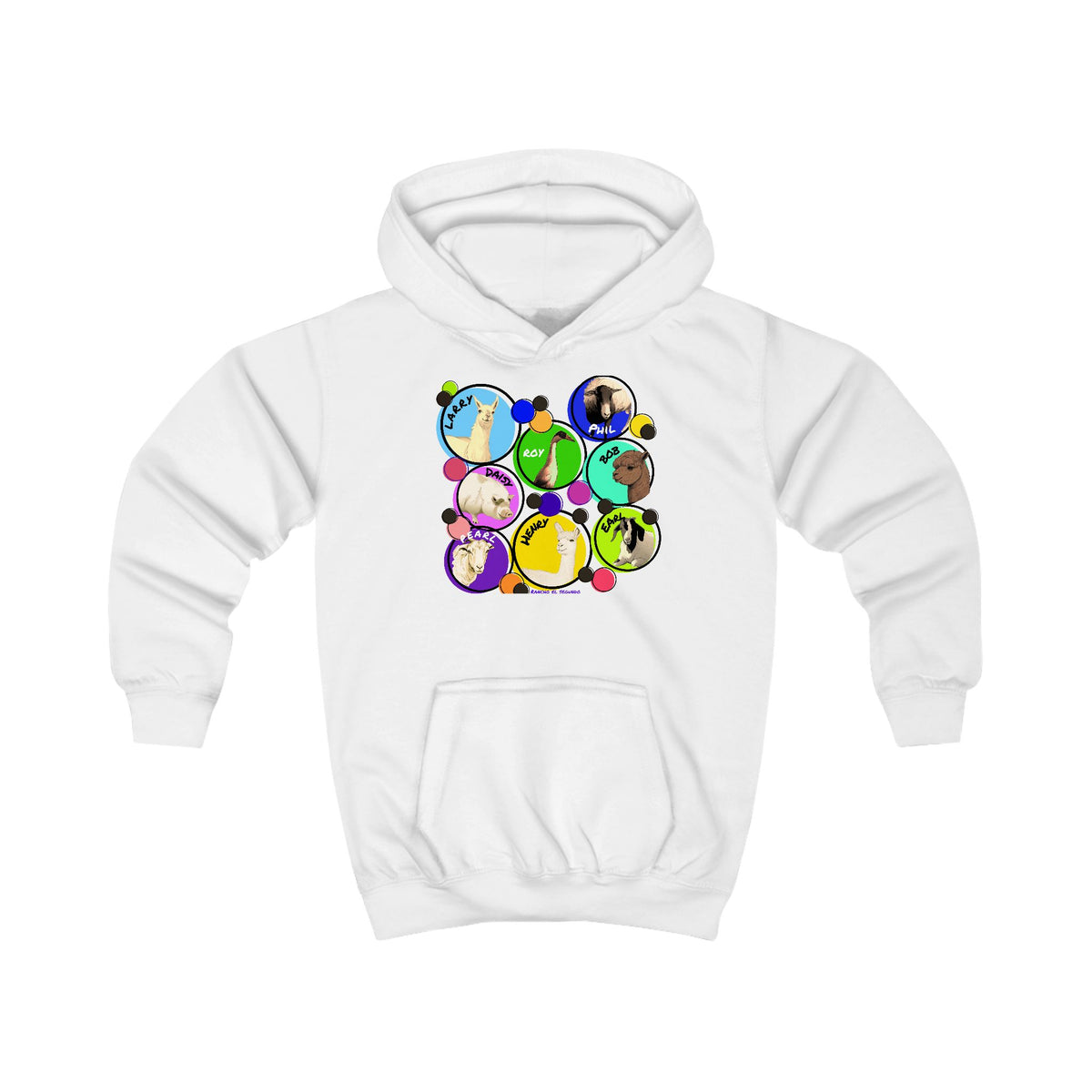 KIDS HOODIE - THE WHOLE GANG - CALI SUN
