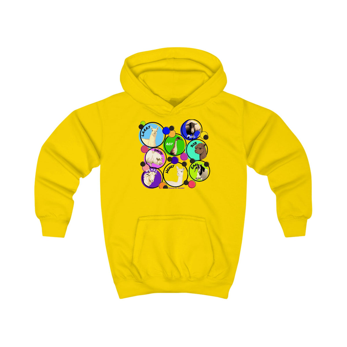 KIDS HOODIE - THE WHOLE GANG - CALI SUN