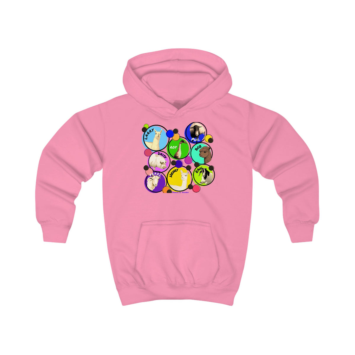 KIDS HOODIE - THE WHOLE GANG - CALI SUN