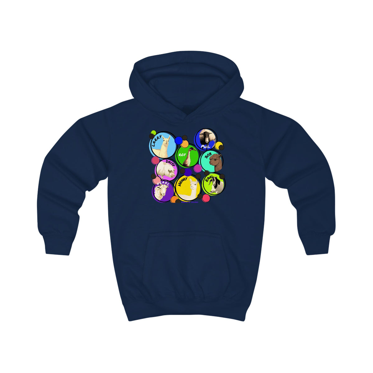 KIDS HOODIE - THE WHOLE GANG - CALI SUN