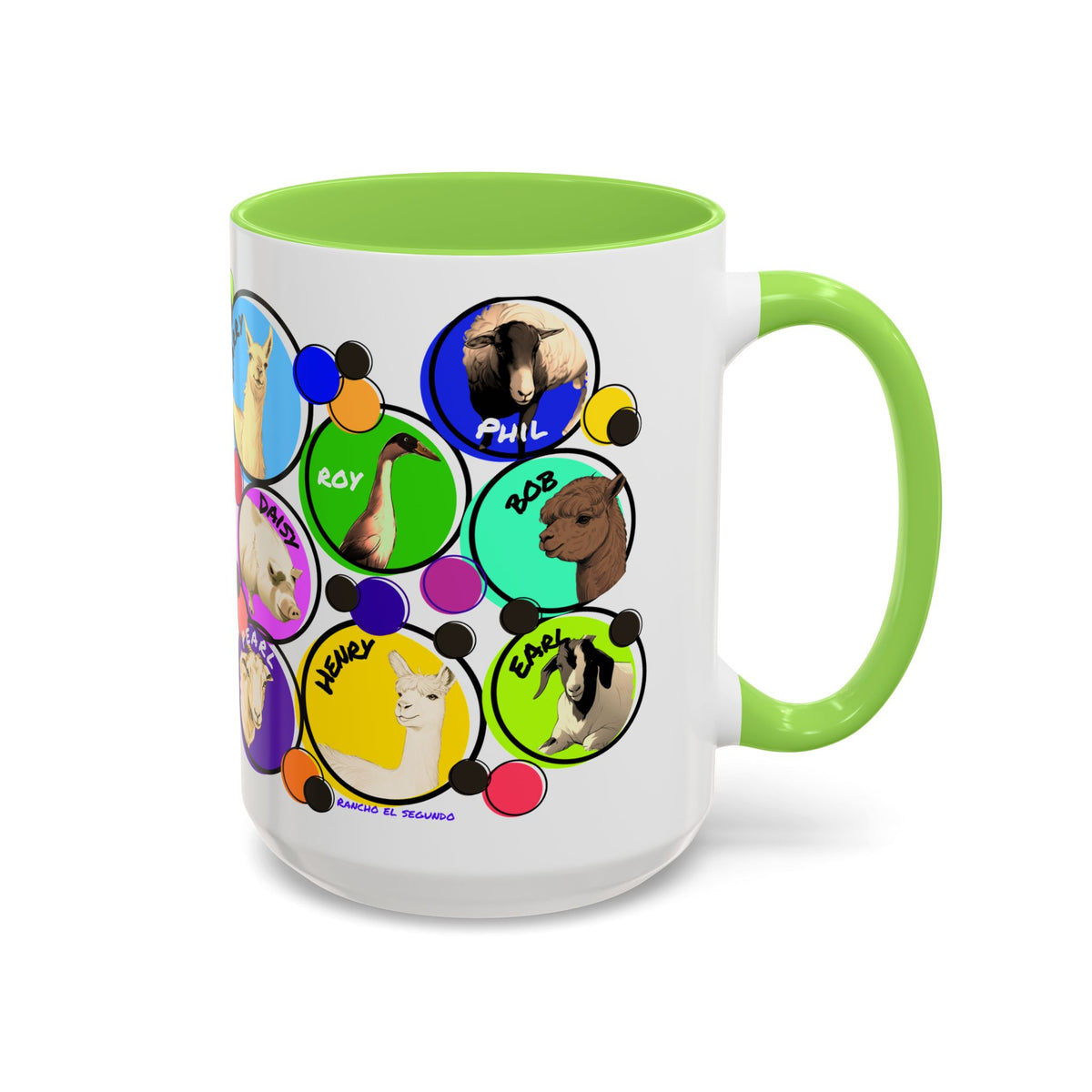 MUG - THE WHOLE GANG - MULTI COLORS - CALI SUN - 11oz, 15oz