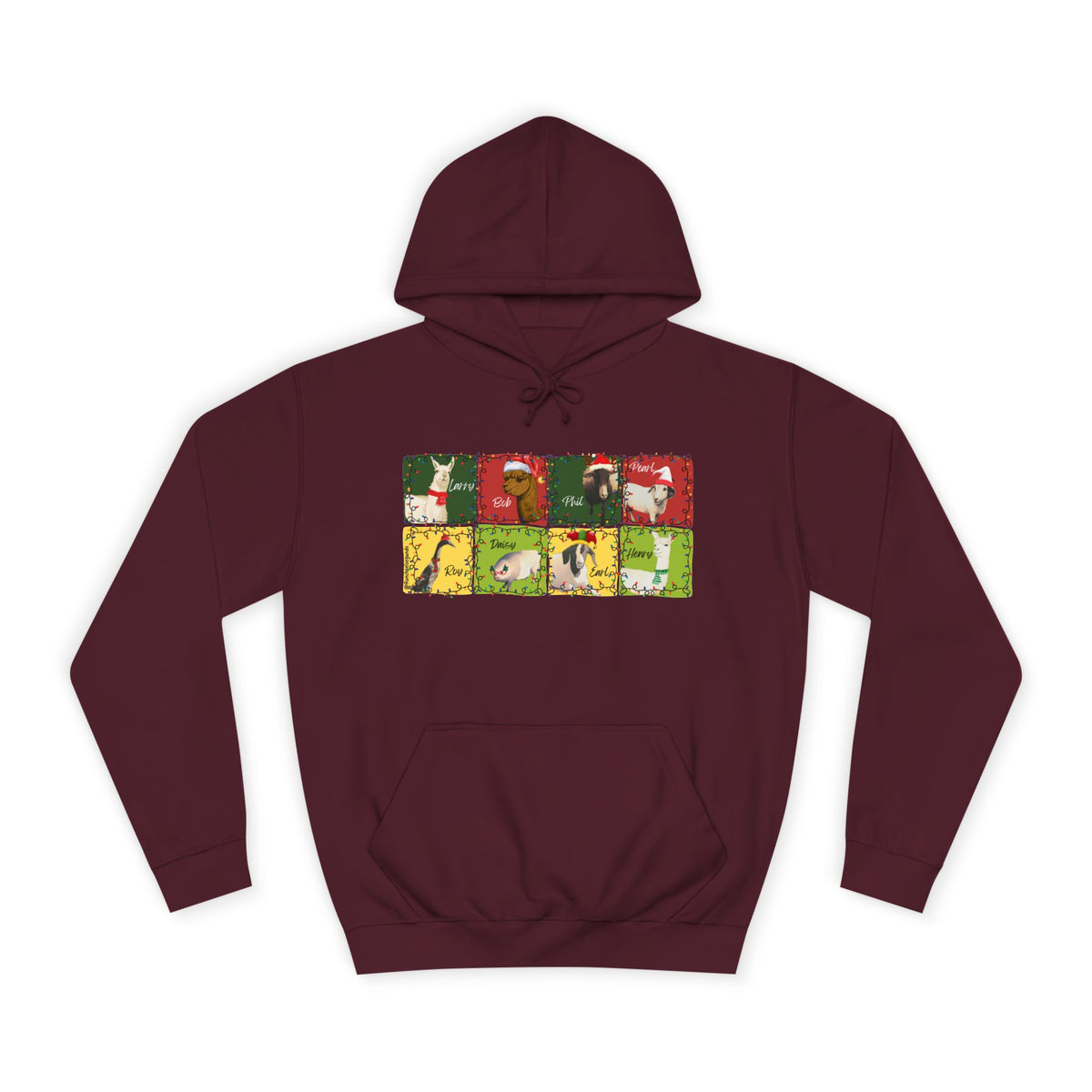 CHRISTMAS WITH THE WHOLE GANG - ADULT HOODIE