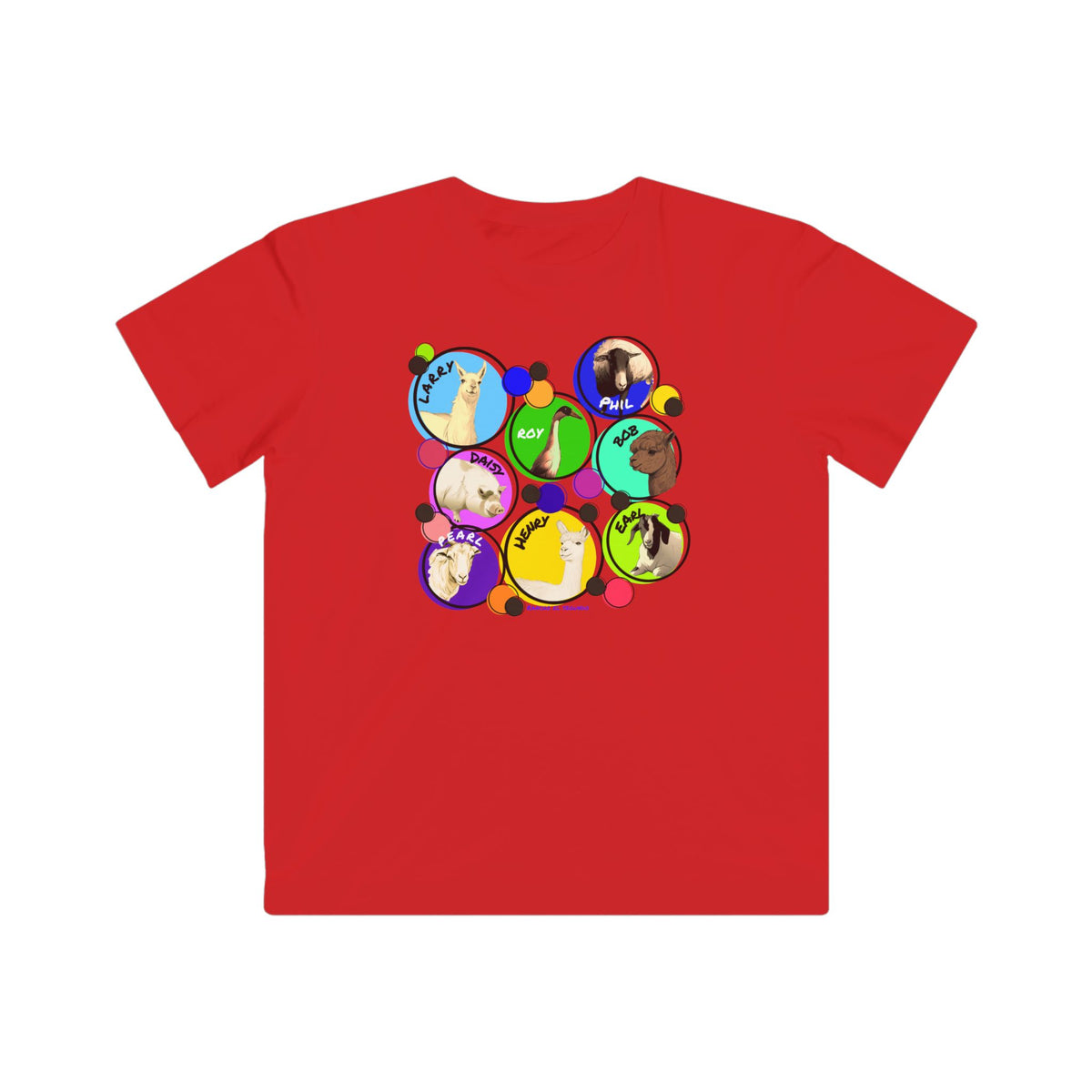 KIDS T-SHIRT - THE WHOLE GANG - CALI SUN