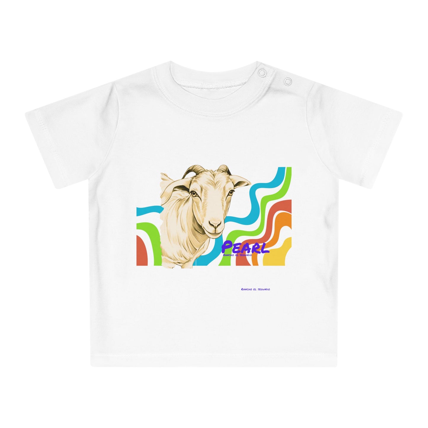 INFANT T-SHIRT - PEARL - CALI SUN