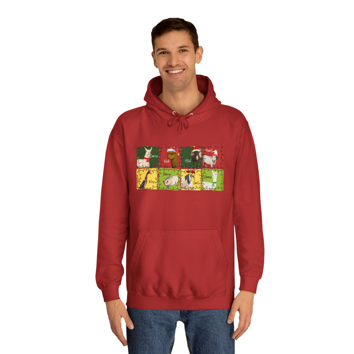 CHRISTMAS WITH THE WHOLE GANG - ADULT HOODIE