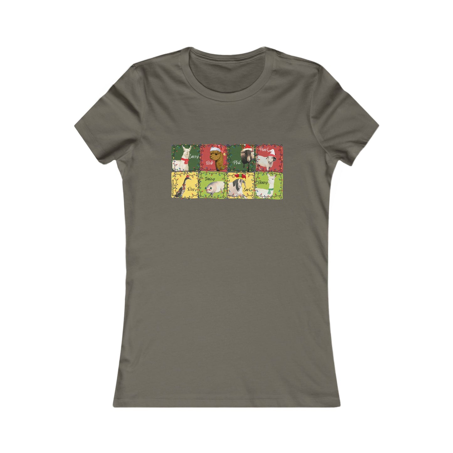 CHRISTMAS WITH THE WHOLE GANG - WOMENS TEE