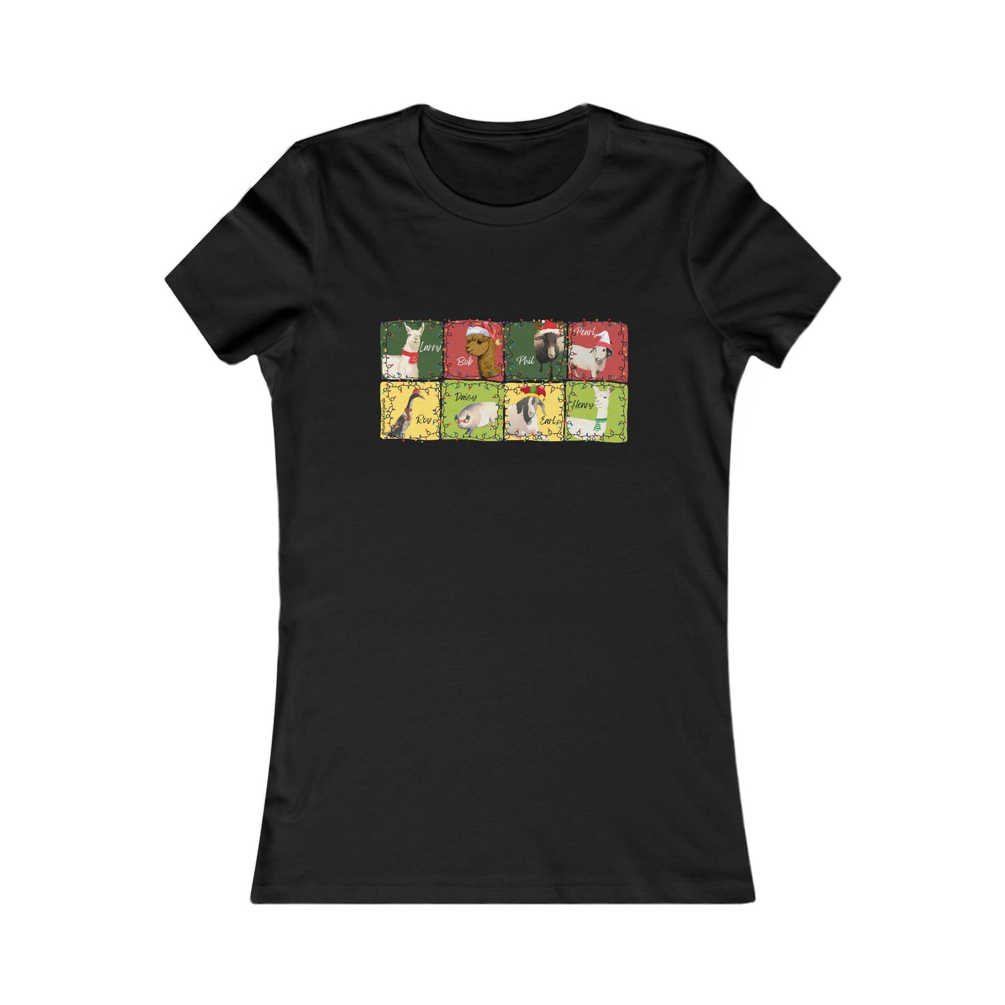 CHRISTMAS WITH THE WHOLE GANG - WOMENS TEE