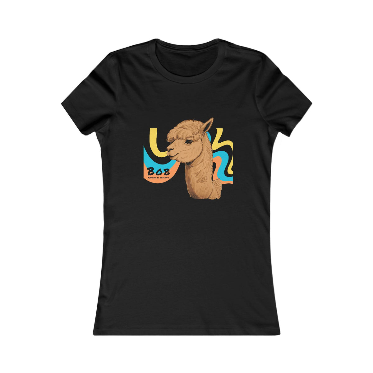 WOMENS SLIM CUT T-SHIRT - BOB - CALI SUN