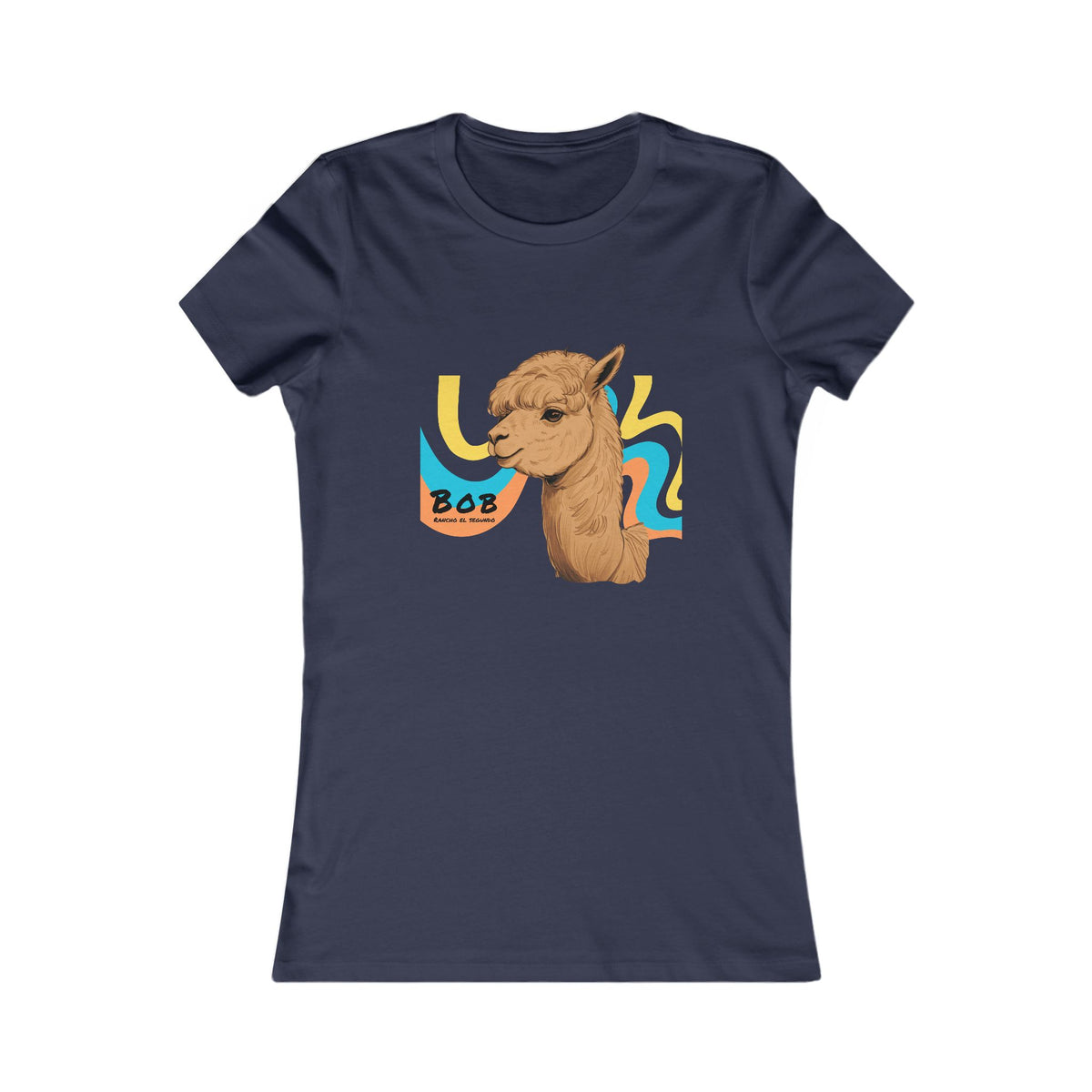 WOMENS SLIM CUT T-SHIRT - BOB - CALI SUN