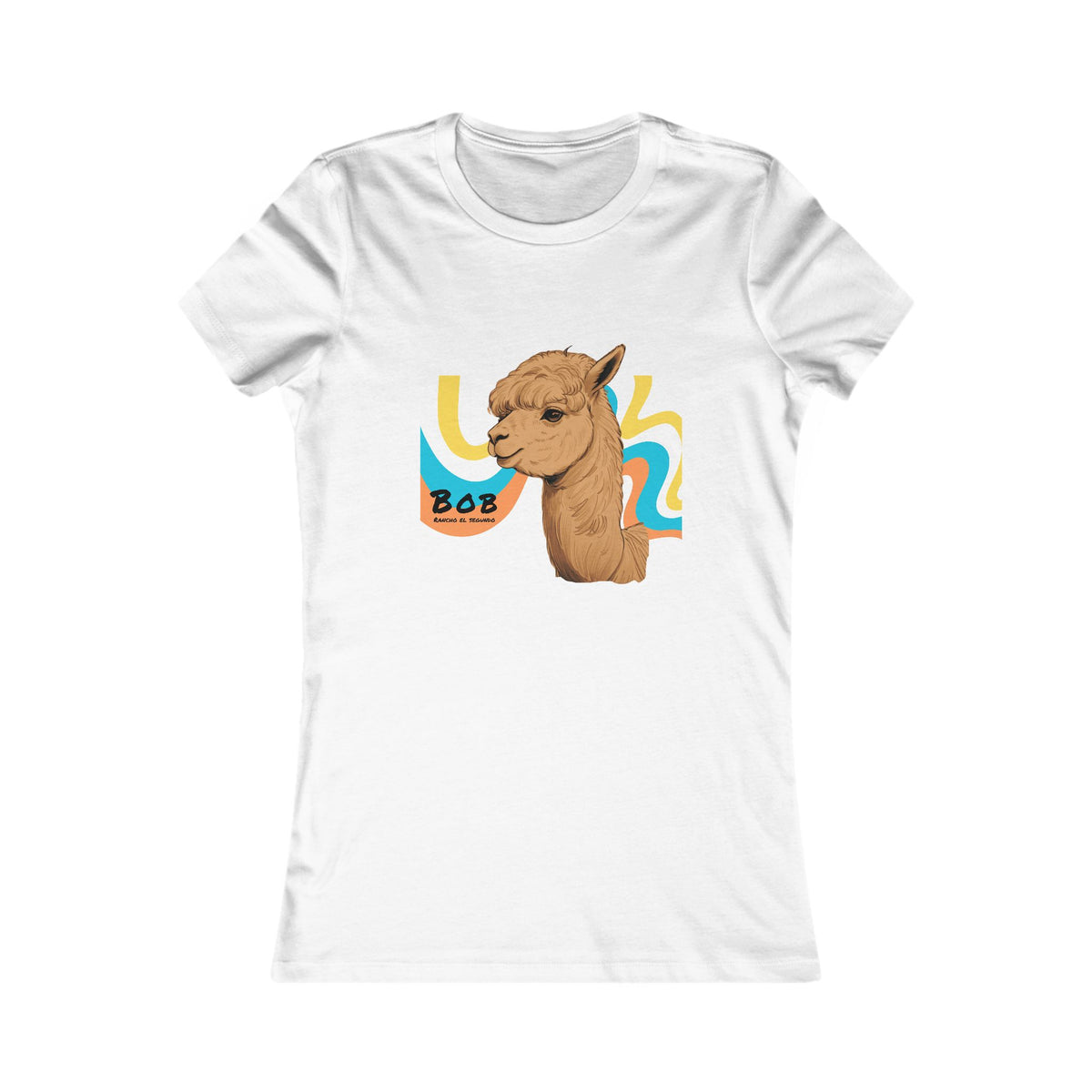 WOMENS SLIM CUT T-SHIRT - BOB - CALI SUN