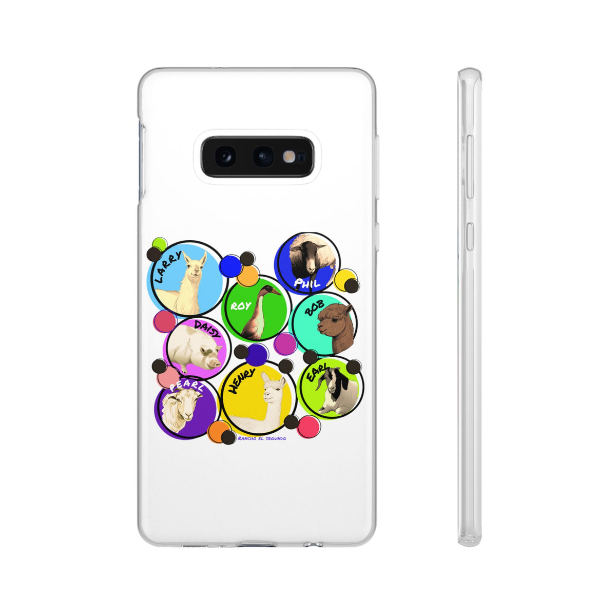 IPHONE & GALAXY FLEXI CASE - THE WHOLE GANG - CALI SUN