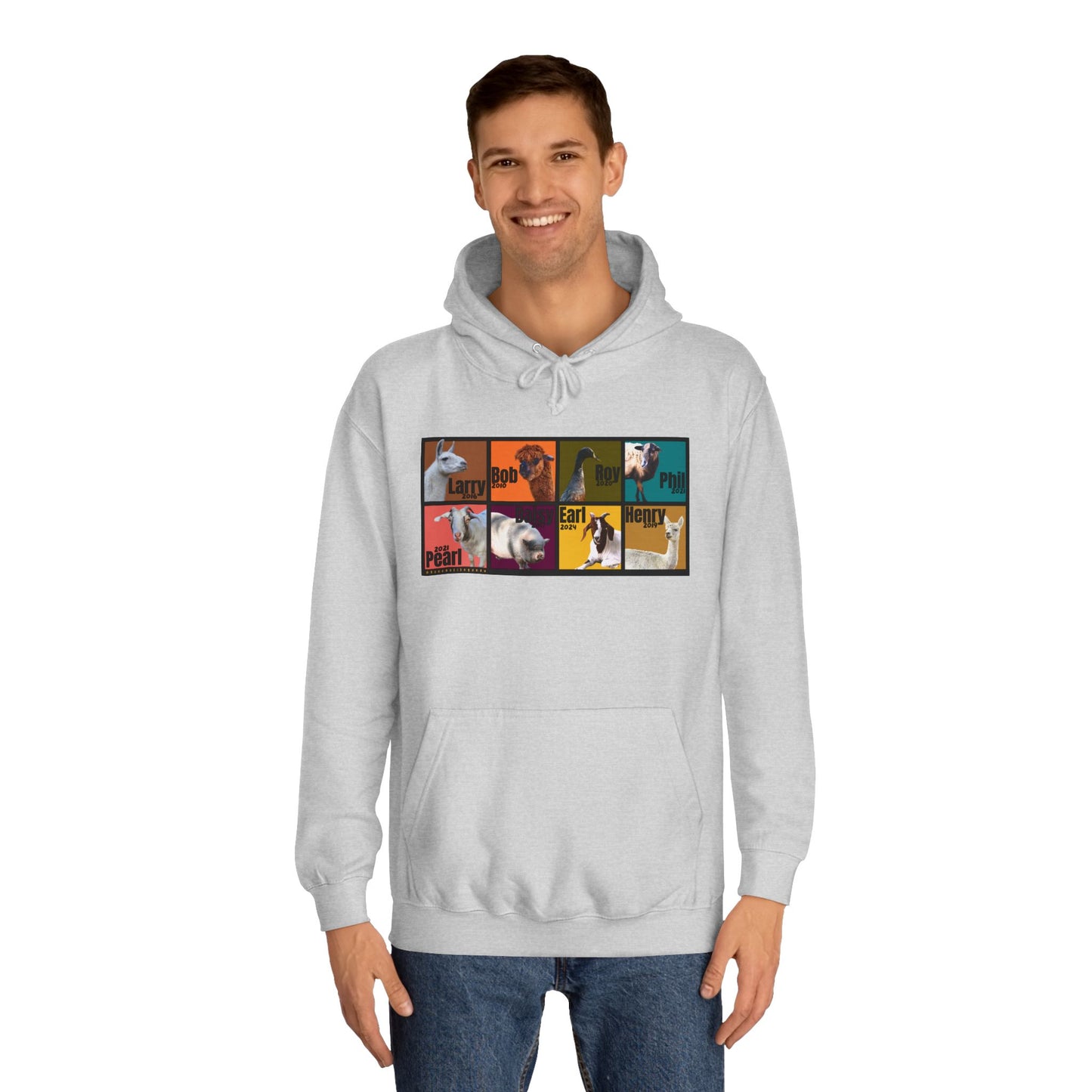 THE WHOLE GANG - ADULT HOODIE - EARTH TONES