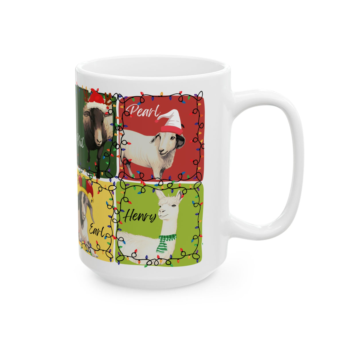 SALE!   20% OFF CHRISTMAS WITH THE WHOLE GANG, 15oz mug