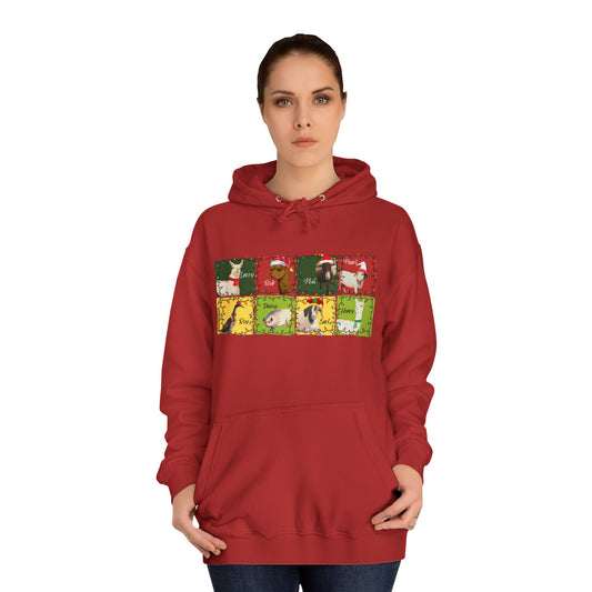 CHRISTMAS WITH THE WHOLE GANG - ADULT HOODIE
