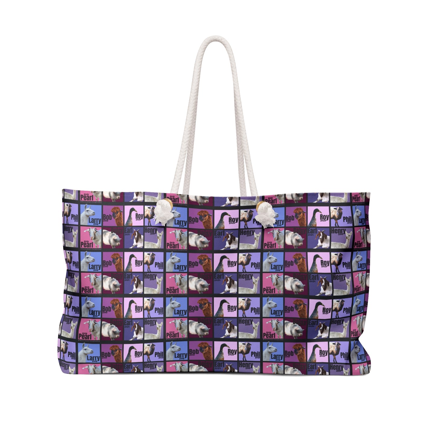 THE WHOLE GANG - WEEKENDER BAG - PURPLE