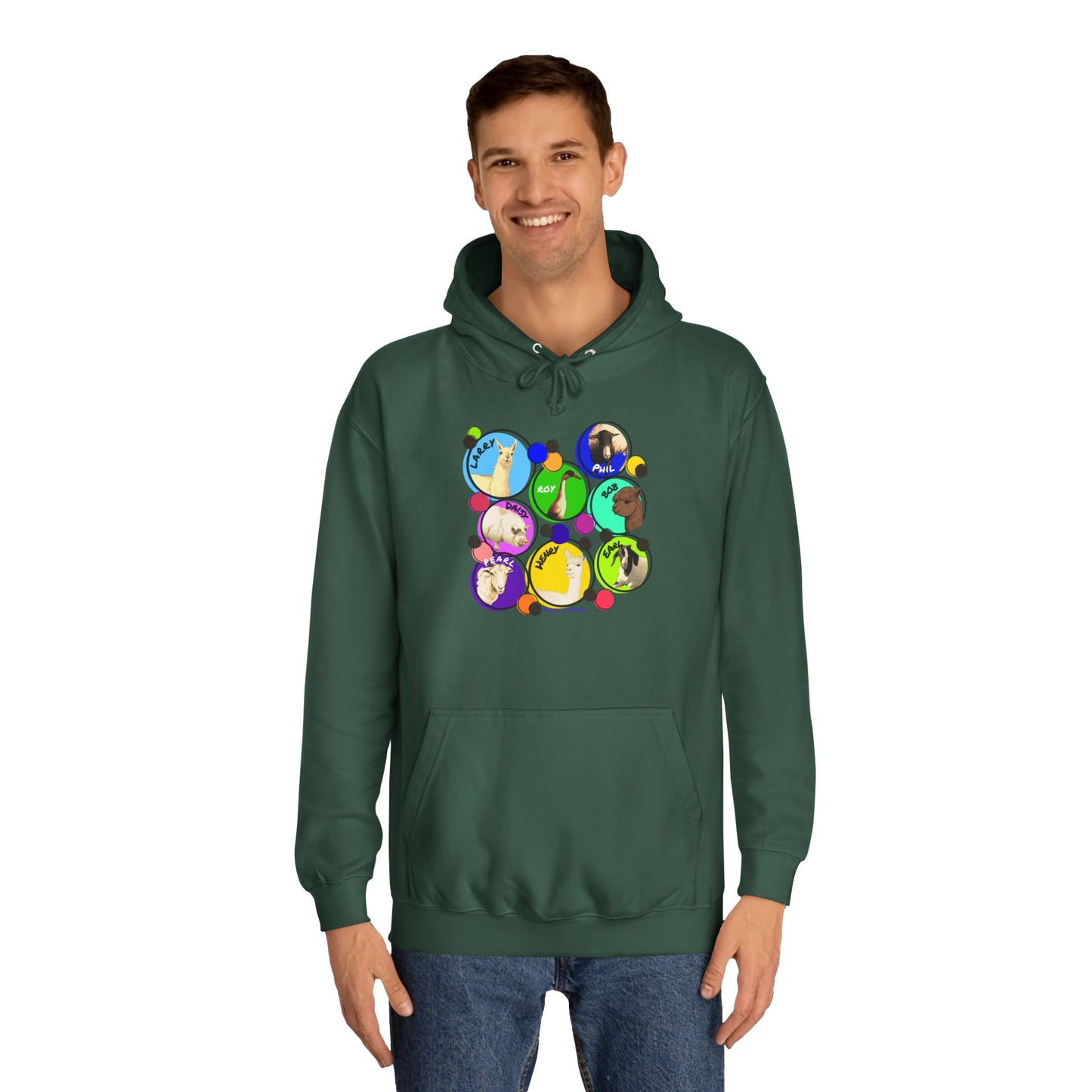 ADULT HOODIE (UNISEX) - THE WHOLE GANG  - CALI SUN